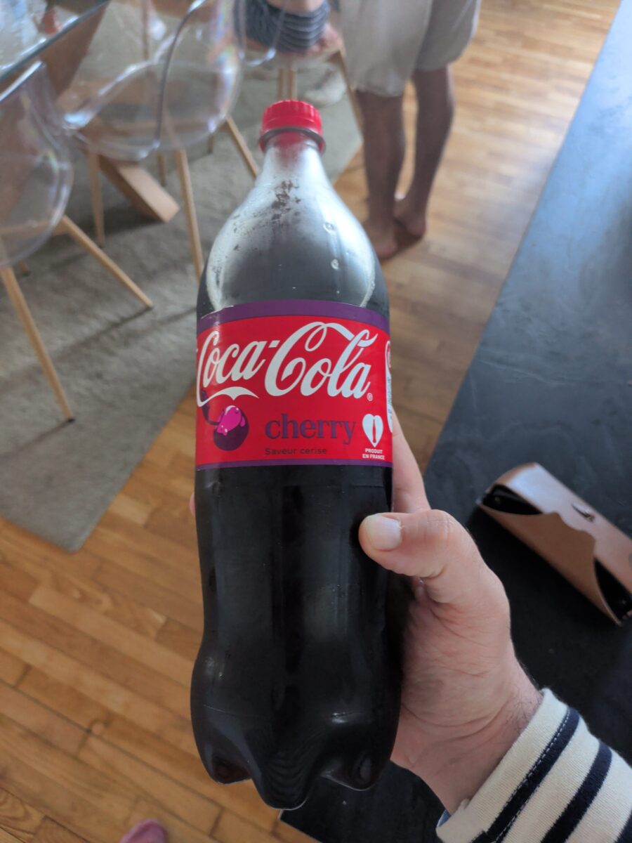 Coca-Cola Classic Soda Cherry 8-Pack — Front view
