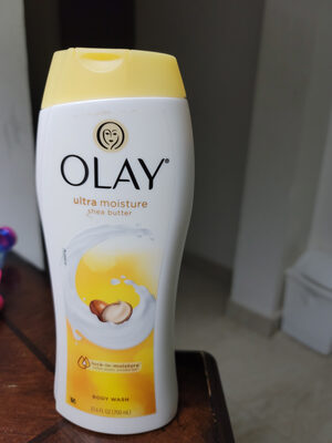 Olay Body Wash Ultra Moisture Shea Butter 17.9 fl oz — front of pack