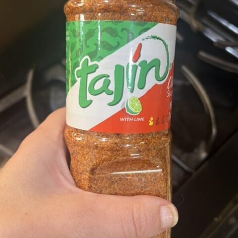 Tajín Seasoning Chamoy 14 oz — front of pack
